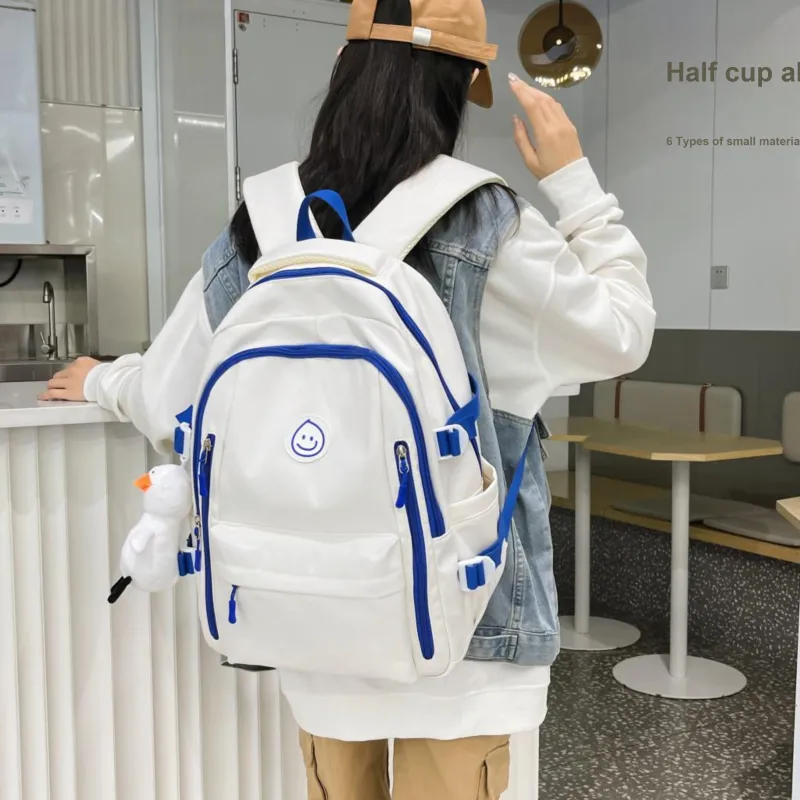 Tong Tong Rabbit Nylon Backpack Women's Multicolor-3