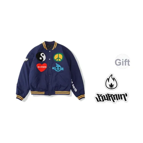 BURNIN Унисекс Бейсбольные Джерси