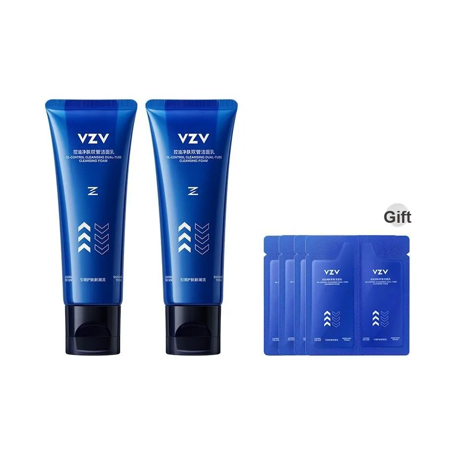 VZV Oil Control Двойной Action Cleanser Лосьон Увлажняющий Освежающий Стабилизирующий Увлажняющий