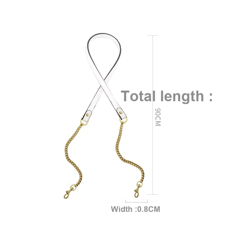 YUESIHUI Metal Bag Shoulder Strap Women's Multicolor-5