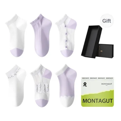 Montagut Ankle Socks Women's Shopping Bag 6 Pack