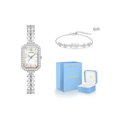 STARKING Mermaid Series Кварцевый механизм Сплав Ремешок Часы Женские Синий Циферблат