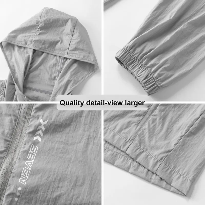 7 FOR ALL MANKIND Breathable Sun Protection Sun Protection Clothing Men's-2