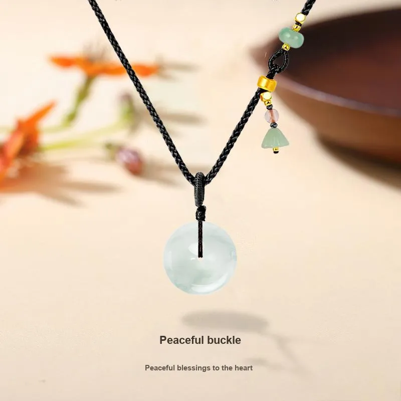 MISS TOOYA African Emerald Necklaces Women's-1