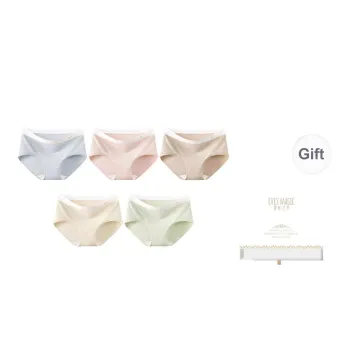 XIA.WA.ZHI.XIU Underpants Women's Shopping Bag 5 Pack