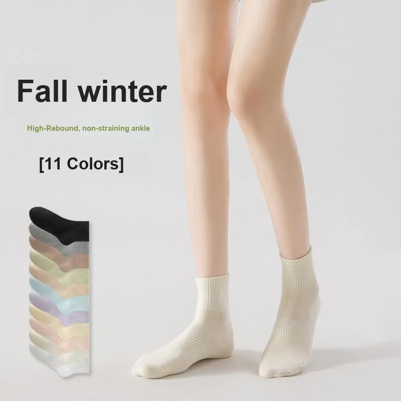 XIA.WA.ZHI.XIU Ankle Socks Women's 5 Pack Gift Box Set-8