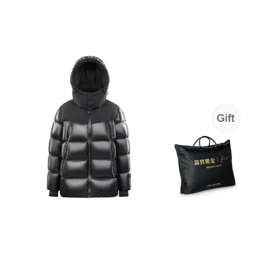 GOLDFARM Down Jacket Unisex Black