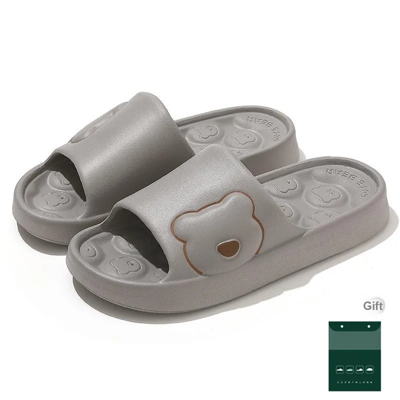 Red bean Slippers / Home Slippers-14