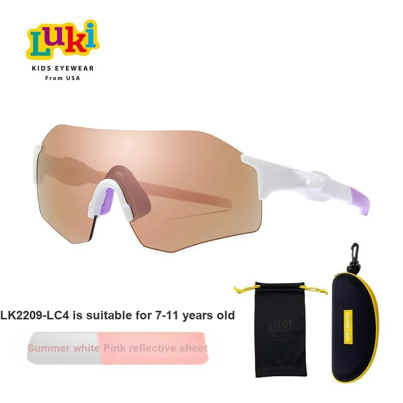 LUKI TR90 Irregular Shape Sunglasses Kids'-10