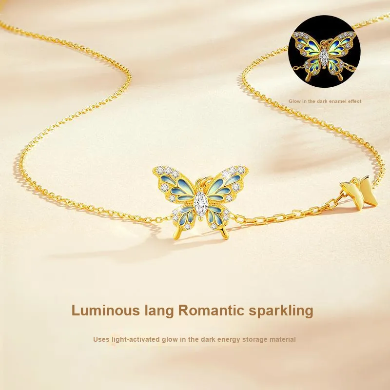 Central Fashion S925 Necklaces Women's-2