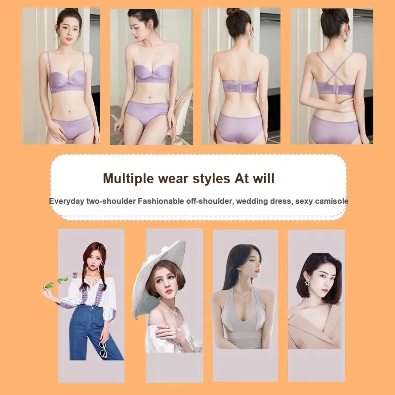 Yilun Beauty Strapless Bra Women's-1