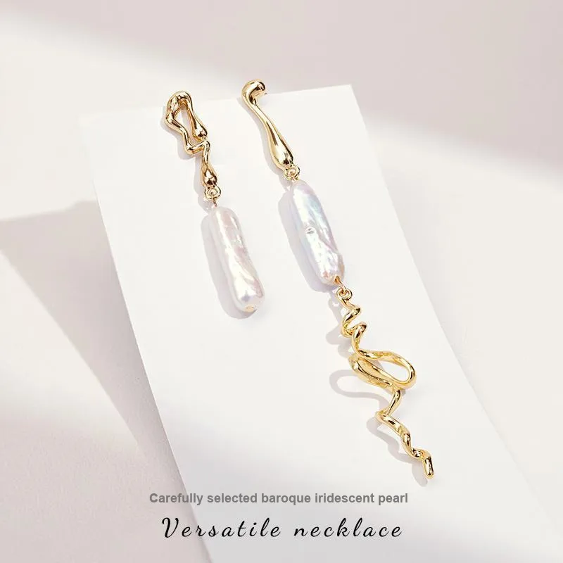 Mofei Pearl Earrings Women's-3