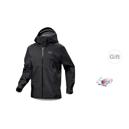 Arcteryx Beta Series Windbreaker Jackets Men Black