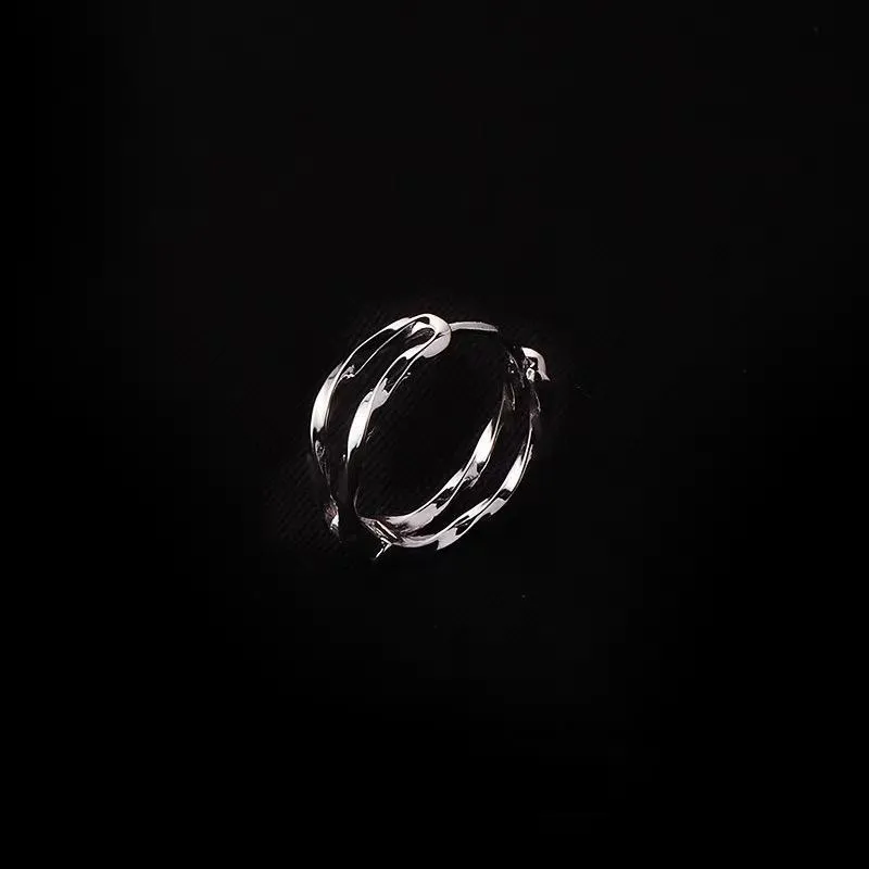 ZWU 999 Fine Silver Earrings Unisex-1