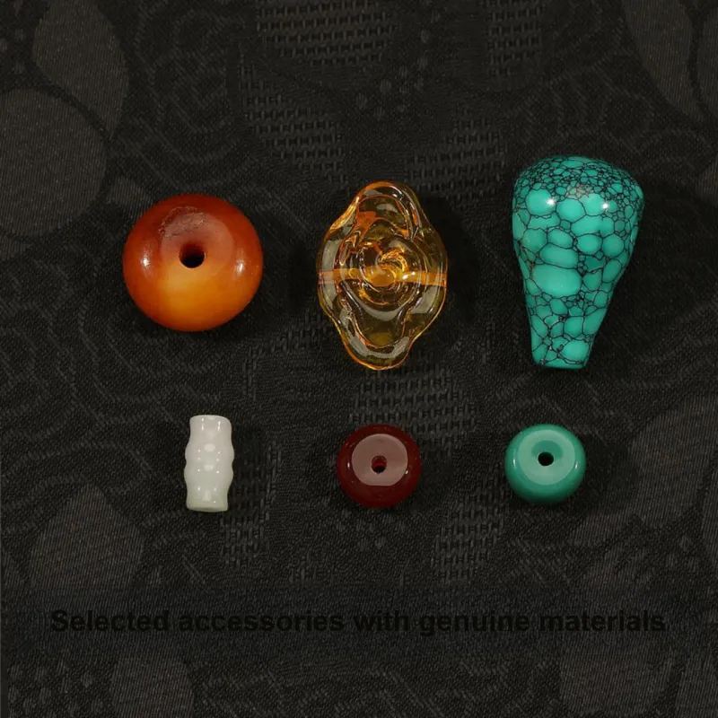 LIBALU Cacumen Platycladi Seeds Bodhi Bead Unisex-4