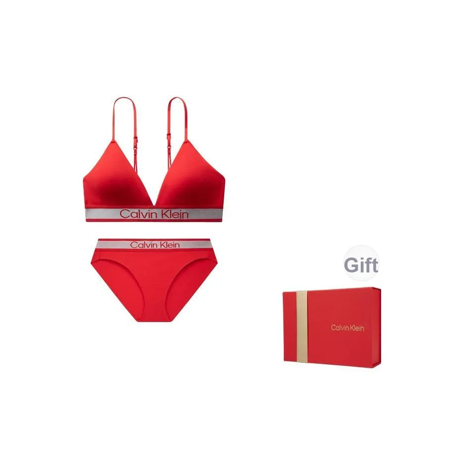 Calvin Klein Нижнее белье Набор Женские Gift Box Set Рубиново-красный