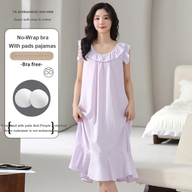 MADALLO Women's Nightgowns-1