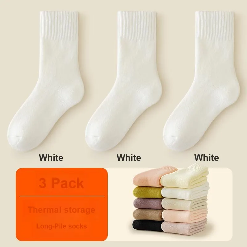 H YXIANG Mid Calf Socks Women's Combo Set-3