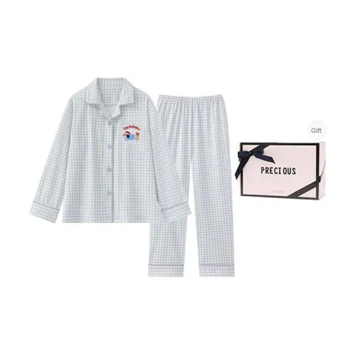 OEING Пижамный комплект женский светло-синий