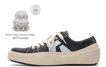 VAILMOON Yuan Shen Collection Low-Top Skateboard Shoes Unisex Coal Worry
