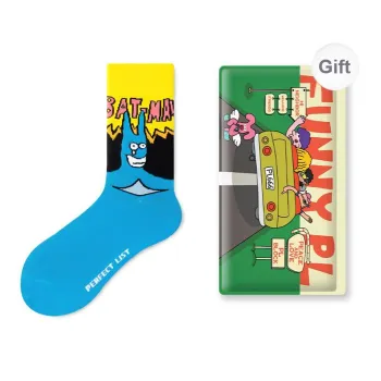 PL Mid Calf Socks Unisex Shopping Bag 1 Pack