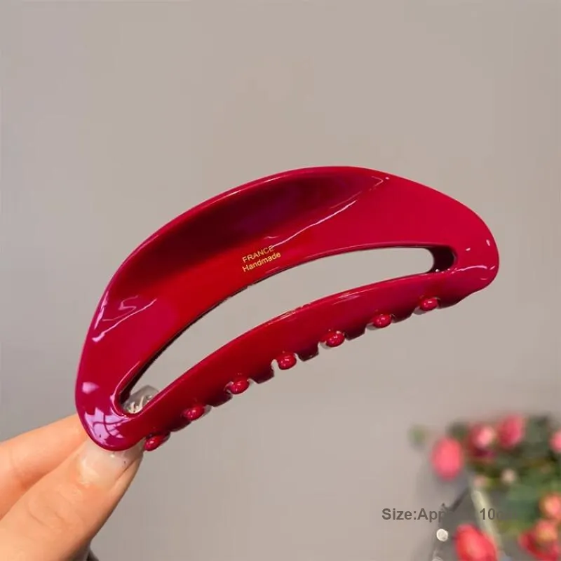 Danqin Acrylic Hair Clips Women's-3