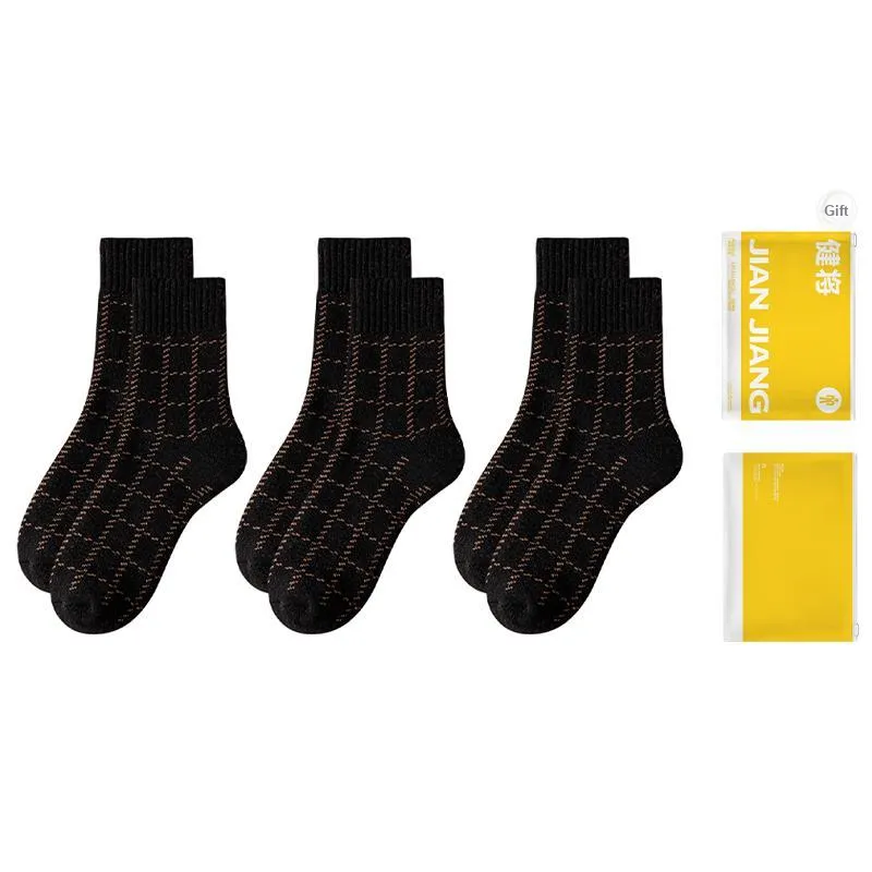 Master Mid Calf Socks Men's Shopping Bag 5 Pack-0