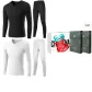 V-Neck 2 Set Underwear (Black+White) 100% cotton Antibacterial/Premium Gift Box Set