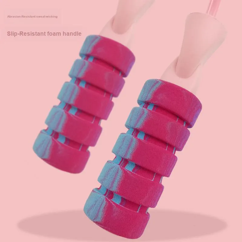 Great Connoisseur Aerobic Fat Reduction Non Countable Jump Ropes Adults Silicone, Cotton Rope, PVC, EVA Controller-7