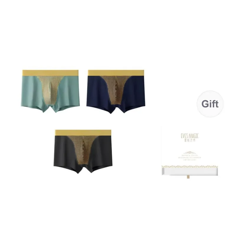 XIA.WA.ZHI.XIU Underpants Men's Box 3 Pack-20