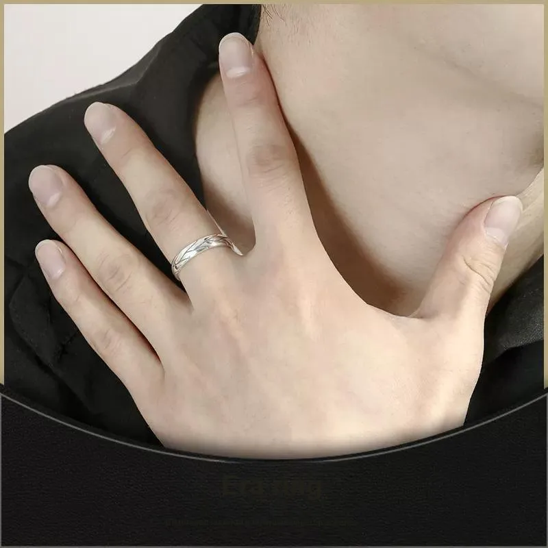LAOYINJIANG S925 Silver Rings Men's-1