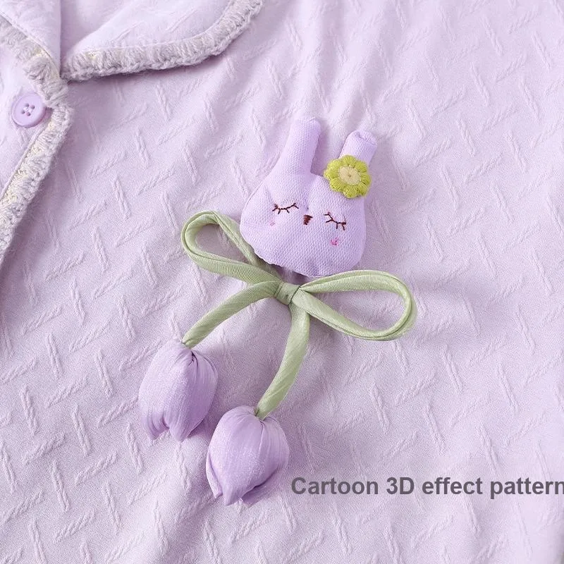 O'MESIK Pajama Set Women's Gift Box Set Purple-3