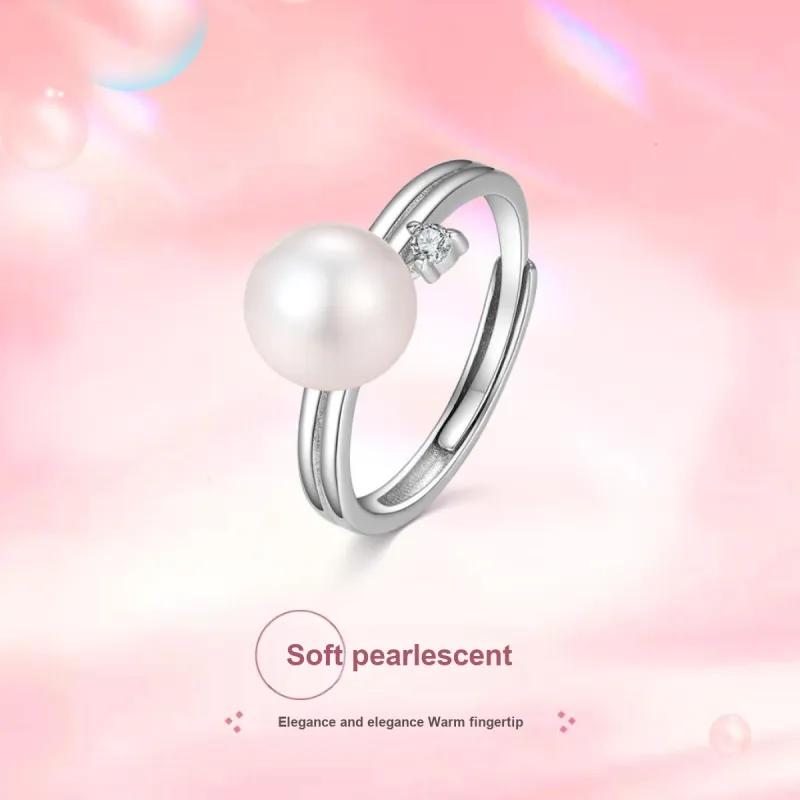 LAOMIAO Pearl Rings Women's-1