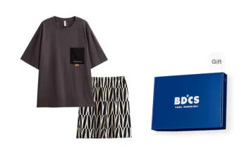 Peninsula City Pajama Set Men's Dark Gray