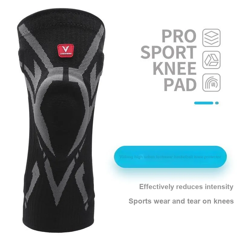 VEIDOORN Running Cycling Soccer Basketball Unisex Silicone Knee Pads-2
