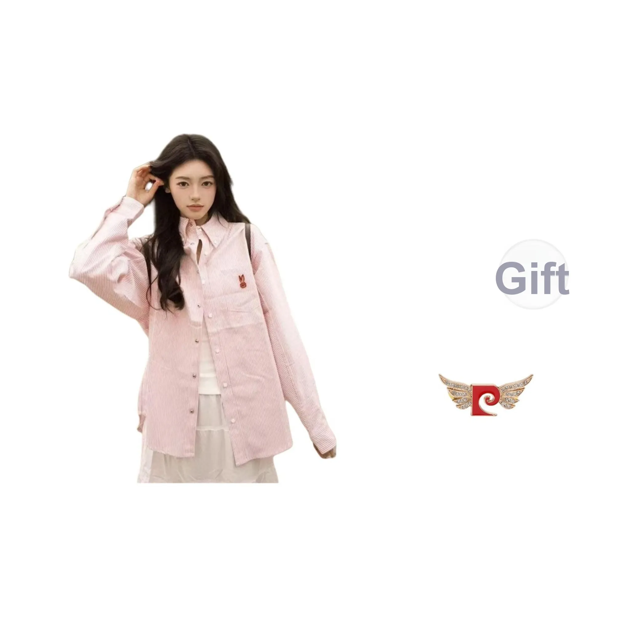 PIERRE CARDIN Розовые Женские Рубашки