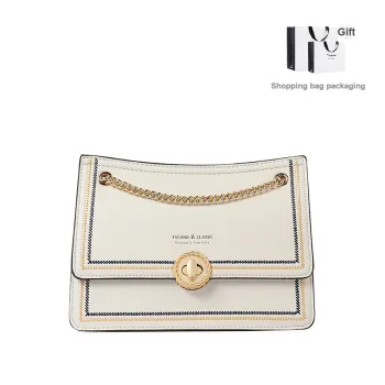 TUCANO PU Crossbody Bag, Shoulder Bag Small Size Women's Ecru