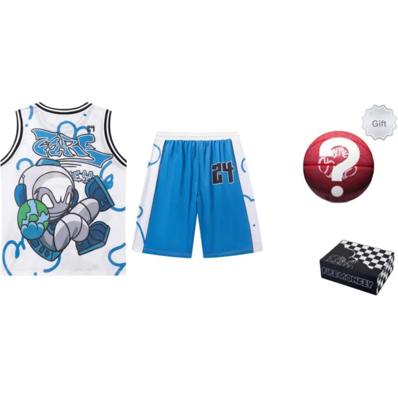 FireMonkey Basketball Apparel Set Unisex-6