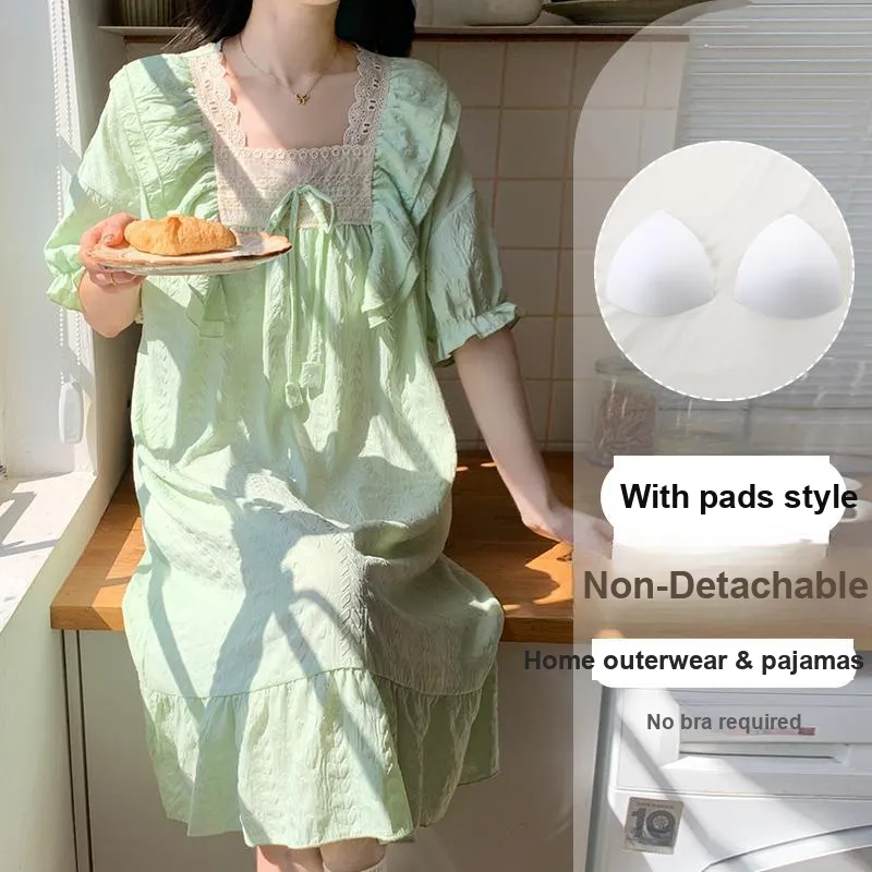 OUSHIBO Nightgown Women's Image Color-2