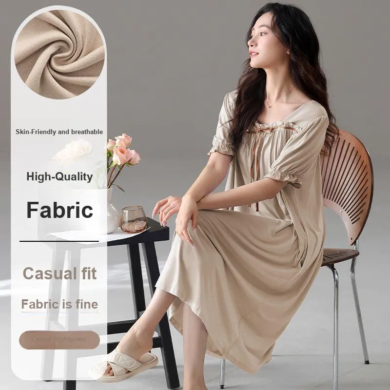 XISHE Women's Nightgowns-1