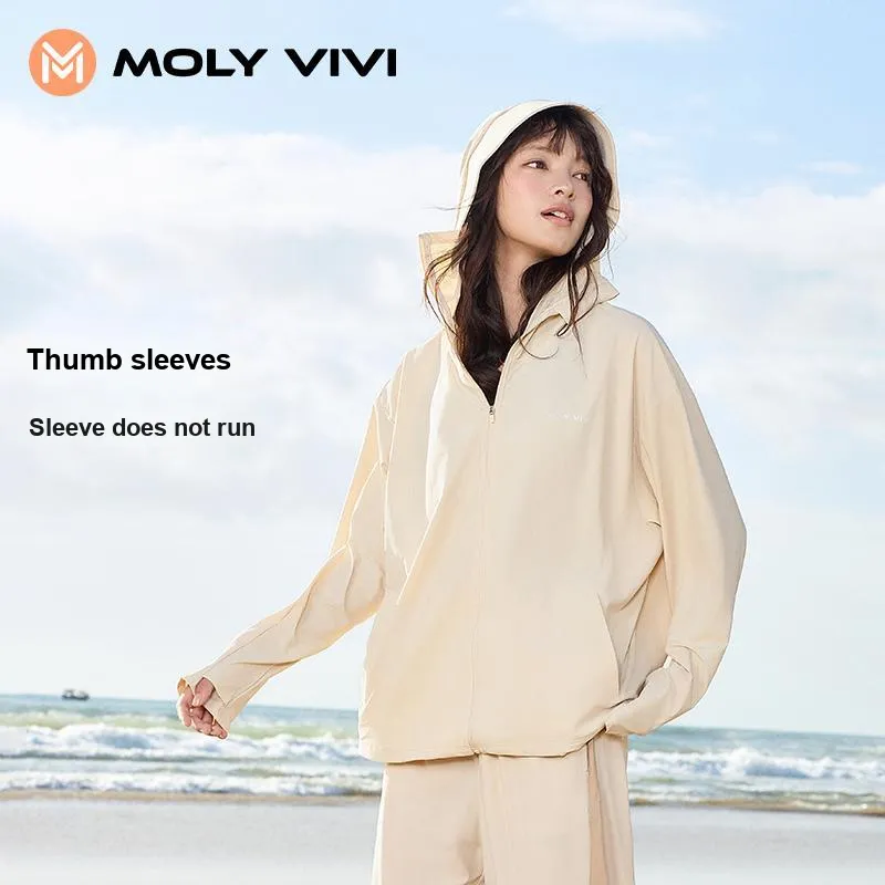 MOLY VIVI Breathable Insect Resistant Sun Protection Clothing Women's-16