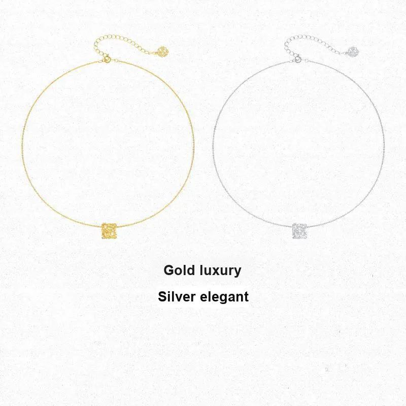OOAK S925 Silver, Gold Plated Necklace Box Women's-6