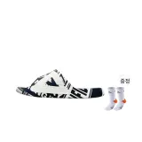 Black/All White+Orange Gray Basketball Socks