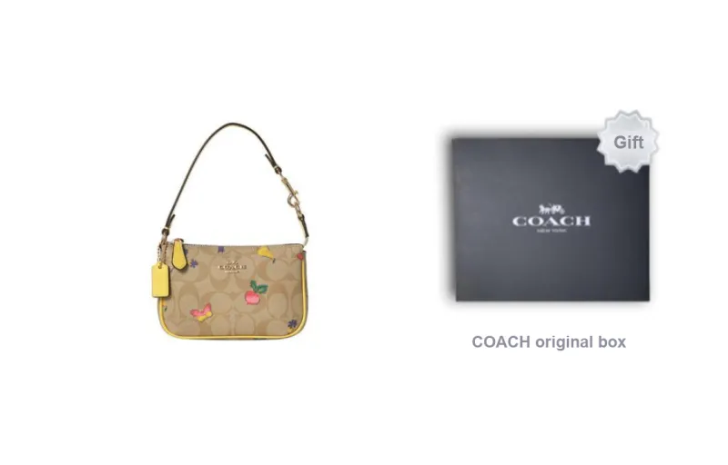 COACH Nolita PVC Pochette, Shoulder Bag Women's-5
