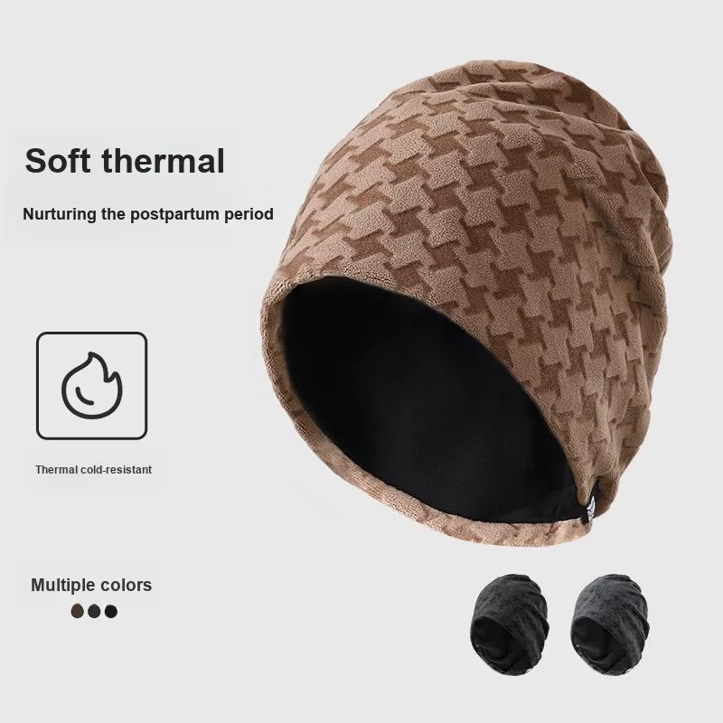 NANJIREN Thickened Headwrap Hat Women's-3