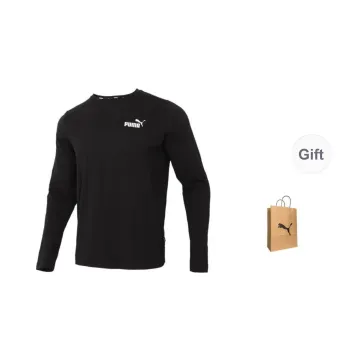PUMA T Shirt Men's Black Shopping Bag Included