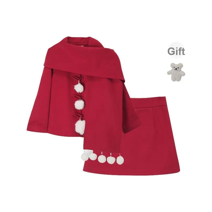 FABRIC PIG Комплект с юбкой Женские Красный