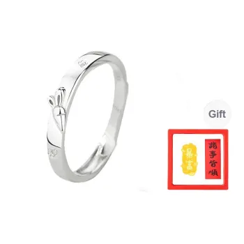 Chongqing Gold Store S999 Fine Silver Rings Unisex