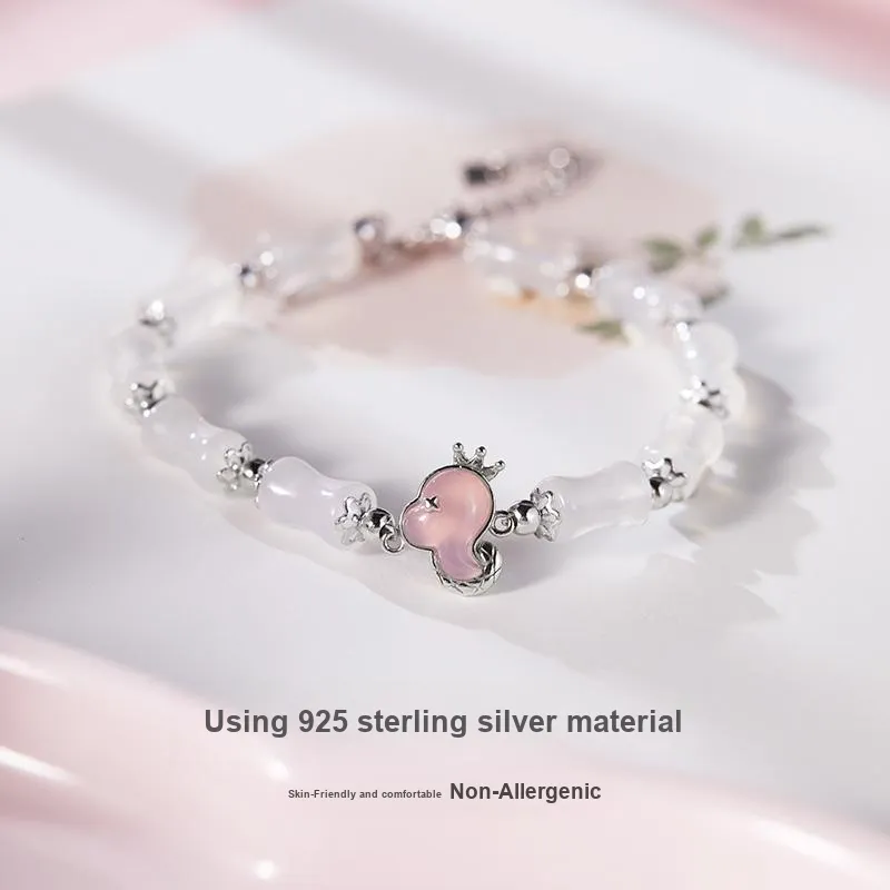 KINGFOCUS Chalcedony Bracelets Women's-2