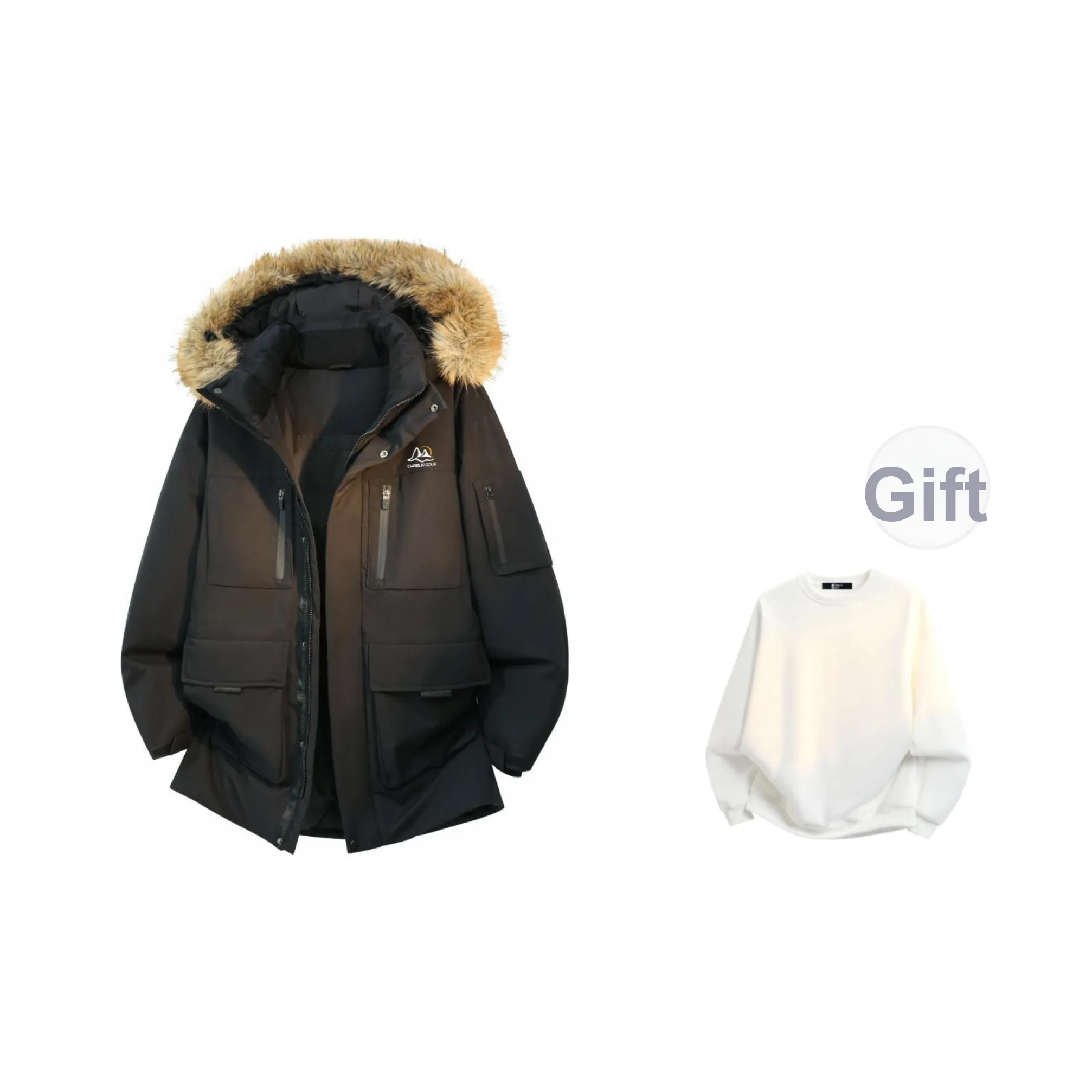 CHARLIE GOLF Хлопковый пуховик унисекс